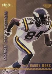 Randy Moss #PC20 Football Cards 1999 Collector's Edge Advantage Prime Connection Prices