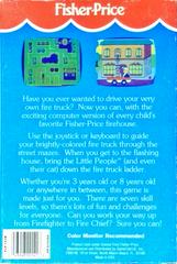 Back Cover | Fisher-Price Firehouse Rescue PC Games