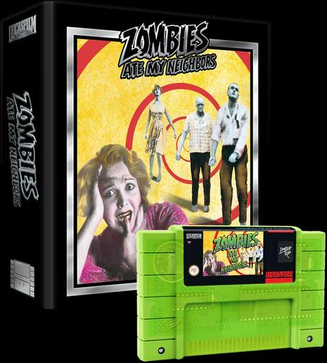 Zombies Ate My Neighbors [Premium Edition Transparent Green] Cover Art