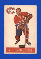 Floyd Curry #20 Hockey Cards 1957 Parkhurst Prices