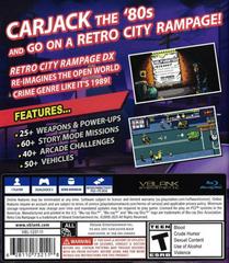 Back Cover | Retro City Rampage DX Playstation 3