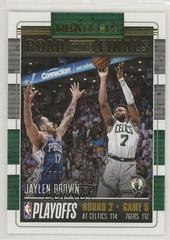 Jaylen Brown Basketball Cards 2018 Panini Hoops Road to the Finals Prices