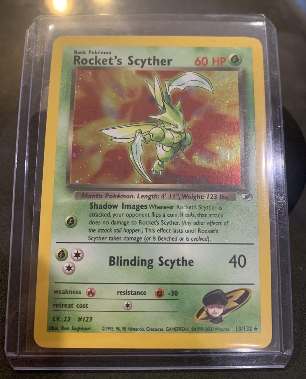 Rocket's Scyther | Ungraded | Pokemon Gym Heroes