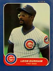 Leon Durham #78 Baseball Cards 1986 Fleer Mini Prices