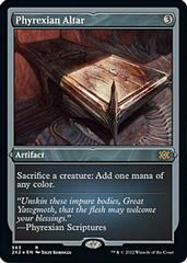 Phyrexian Altar [Foil Etched] Magic Double Masters 2022 Prices