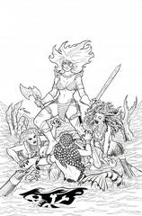 The Invincible Red Sonja [Conner Line Art Virgin] #1 (2021) Comic Books Invincible Red Sonja Prices