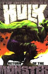 Return of the Monster Comic Books Incredible Hulk Prices