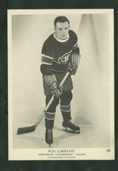 Rod Lorraine Hockey Cards 1939 O-Pee-Chee V301-1 Prices