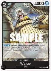 Wanze [Pre-Release] OP03-093 One Piece Pillars of Strength Prices