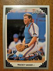 Mackey Sasser #361 Baseball Cards 1991 Leaf Prices