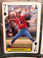 Dennis Martinez [7 of Spades] Baseball Cards 1991 U.S. Playing Card All Stars Prices