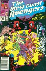 The West Coast Avengers [Jeweler] #40 (1989) Comic Books West Coast Avengers Prices