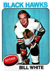 Bill White #157 Hockey Cards 1975 Topps Prices