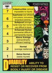 Durability #161 Marvel 1991 Universe Prices