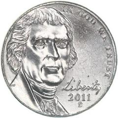 2011 D Coins Jefferson Nickel Prices