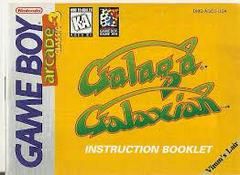 Arcade Classic 3 - Manual | Arcade Classic 3: Galaga and Galaxian GameBoy