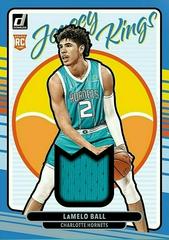 LaMelo Ball #RJ-LAM Basketball Cards 2020 Donruss Rookie Jersey Kings Prices
