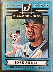 Jose Abreu #6 Baseball Cards 2015 Donruss Prices