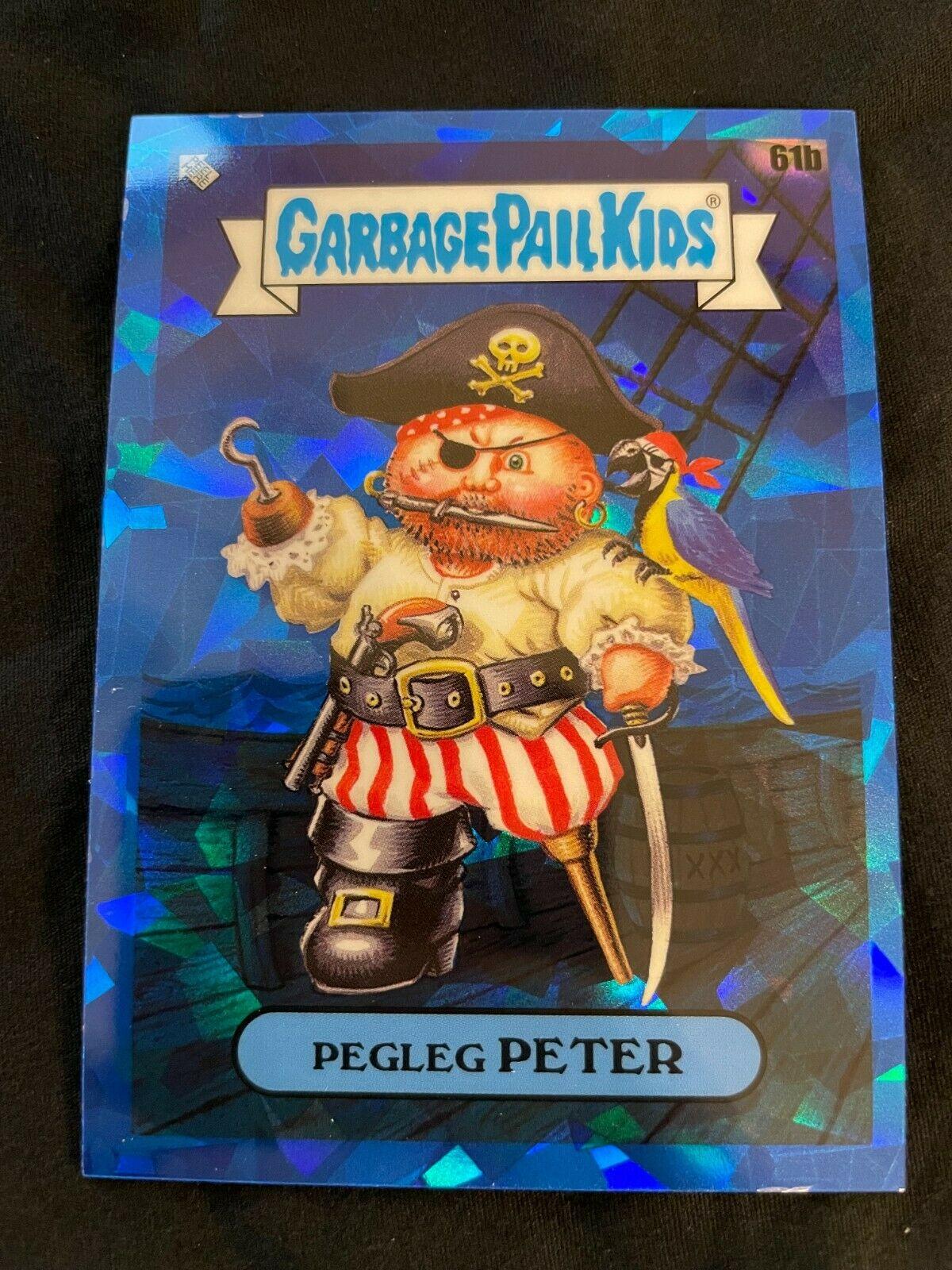 Pegleg PETER #61b Garbage Pail Kids 2020 Sapphire