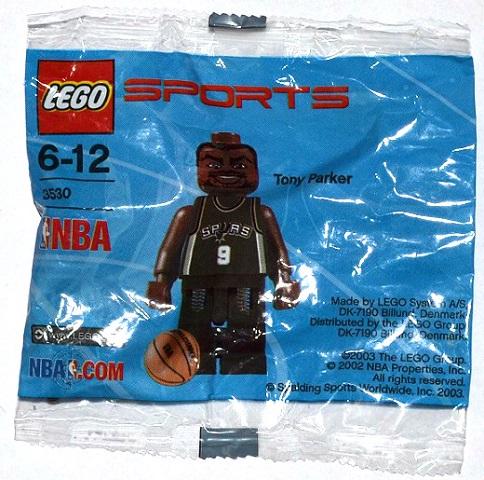 Tony Parker #3530 LEGO Sports