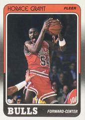 Horace Grant #16 Basketball Cards 1988 Fleer Prices