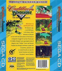 Cadillacs And Dinosaurs - Back | Cadillacs and Dinosaurs Second Cataclysm Sega CD
