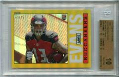Mike Evans [Gold Refractor] #12 Football Cards 2014 Topps Chrome 1985 Prices