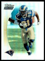Torry Holt [Chrome Gold Refractor] Football Cards 2005 Topps Draft Picks & Prospects Prices