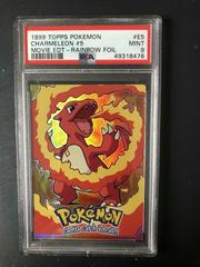 Charmeleon [Rainbow Foil] #E5 Pokemon 1999 Topps Movie Evolution Prices