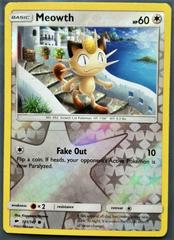 Meowth [Reverse Holo] #101 Pokemon Burning Shadows Prices
