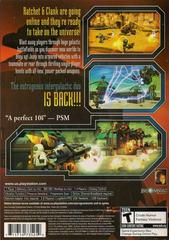 Back Cover | Ratchet & Clank Up Your Arsenal [Greatest Hits] Playstation 2
