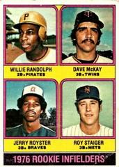 Rookie Infielders Baseball Cards 1976 Topps Prices