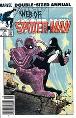 Web of Spider-Man Annual [Newsstand] #1 (1985) Comic Books Web of Spider-Man Prices