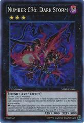 Number C96: Dark Storm [1st Edition] YuGiOh Shadow Specters Prices