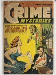 Crime Mysteries #9 (1953) Comic Books Crime Mysteries Prices