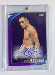 Tony Ferguson [Purple] Ufc Cards 2019 Topps UFC Knockout Autographs Prices