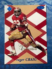 Roger Craig Football Cards 1998 Collector's Edge Masters Super Prices