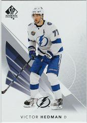 Victor Hedman #7 Hockey Cards 2017 SP Authentic Prices