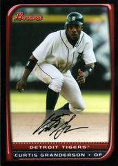 Curtis Granderson #191 Baseball Cards 2008 Bowman Prices