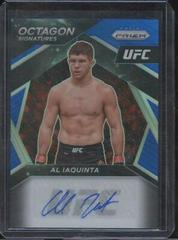 Al Iaquinta [Blue] Ufc Cards 2021 Panini Prizm UFC Octagon Signatures Prices