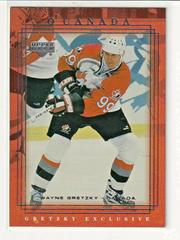 Wayne Gretzky #38 Hockey Cards 1999 Upper Deck Gretzky Exclusives Prices