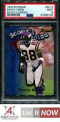 Randy Moss Football Cards 1998 Bowman Scout's Choice Prices