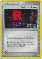 Rocket's Hideout [Reverse Holo] #87 Pokemon Team Rocket Returns Prices