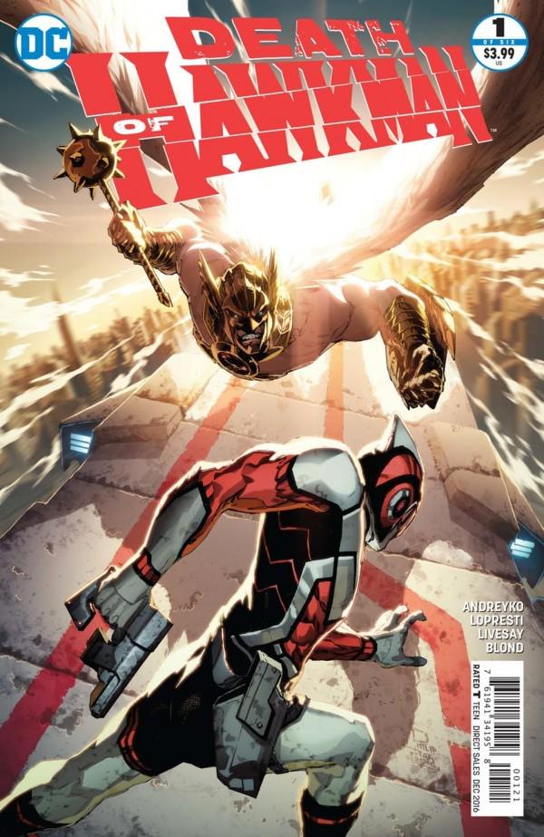 Death of Hawkman [Variant] #1 (2016) Comic Books Death of Hawkman