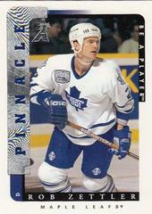 Rob Zettler #64 Hockey Cards 1996 Pinnacle Be a Player Prices