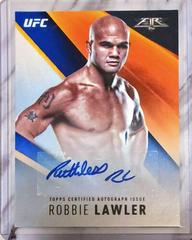 Robbie Lawler [Blue] #FA-RL Ufc Cards 2017 Topps UFC Fire Autographs Prices