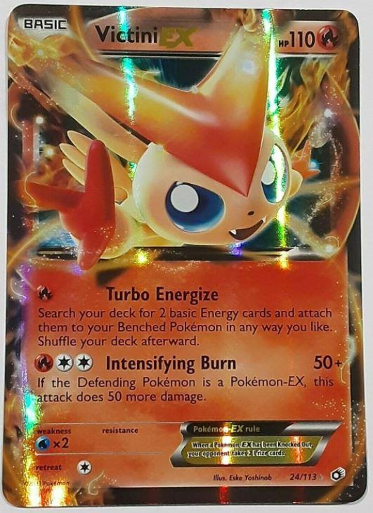 Victini EX 24 Prices Pokemon Legendary Treasures Pokemon Cards