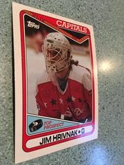 Jim Hrivnak #9 Hockey Cards 1990 Topps Prices