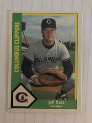 Jeff Datz #27 Baseball Cards 1990 CMC Columbus Clippers Prices