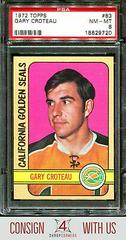 Gary Croteau Hockey Cards 1972 Topps Prices